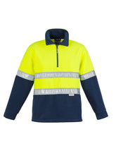 Unisex Hi Vis Polar Fleece Pullover - Hoop Taped-ZT461-syzmik